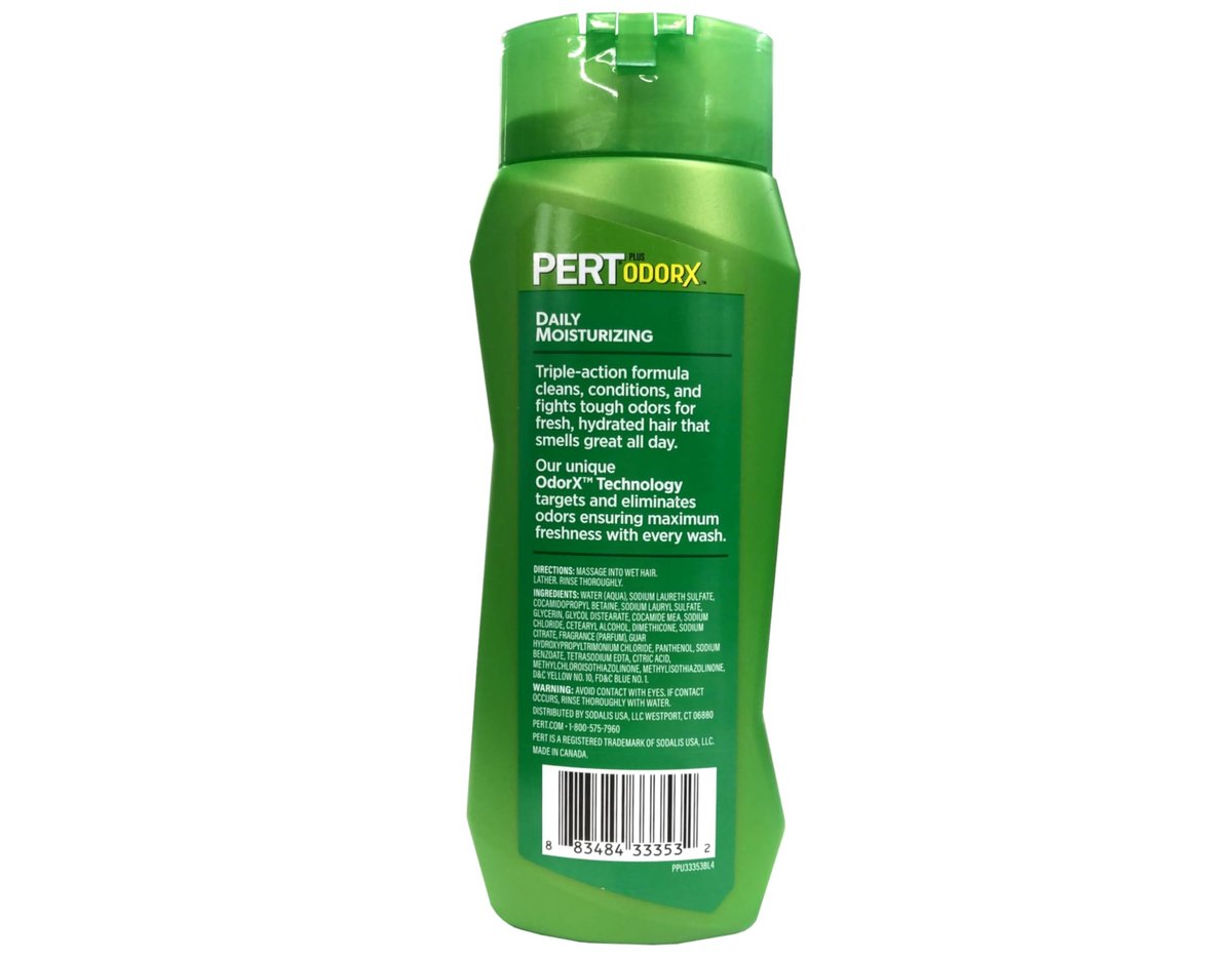 Pert Plus 2-in-1 Shampoo Plus Conditioner, Normal Hair, 13.5 oz (Pack of 3) Avelisse