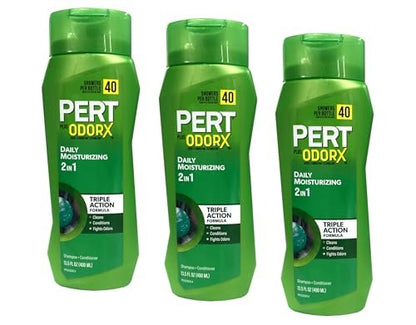 Pert Plus 2-in-1 Shampoo Plus Conditioner, Normal Hair, 13.5 oz (Pack of 3) Avelisse