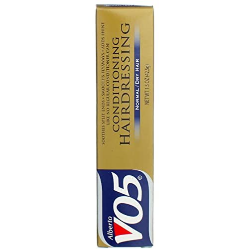 Alberto VO5 Conditioning Hairdress for Normal/Dry Hair - 1.5 Ounce Tube (44ml) - Pack of 3 Avelisse