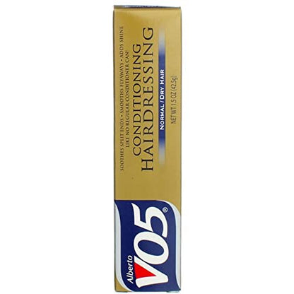 Alberto VO5 Conditioning Hairdress for Normal/Dry Hair - 1.5 Ounce Tube (44ml) - Pack of 3 Avelisse