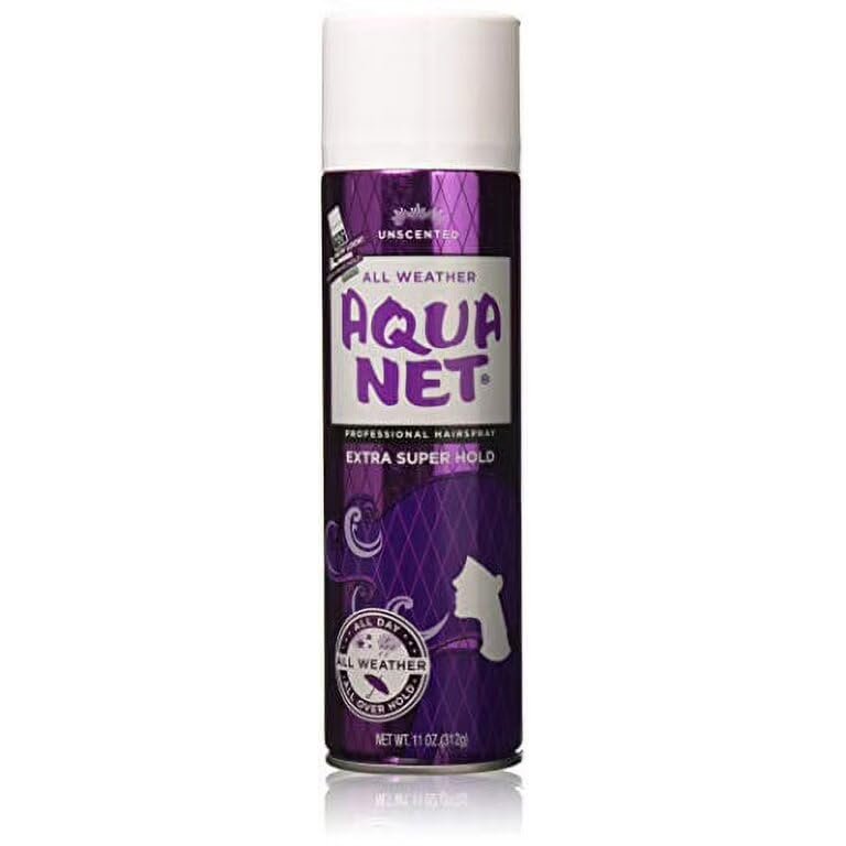 Aqua Net Extra Super Hold Professional Hair Spray Unscented 11 oz (Pack of 6) Avelisse