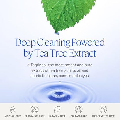 Cliradex Towelettes - Natural Face, Eyelash & Eyelid Cleanser Wipes for Demodex, Blepharitis, MGD & Red Irritated Eyes - Tea Tree Oil Extract - 24 Count Avelisse