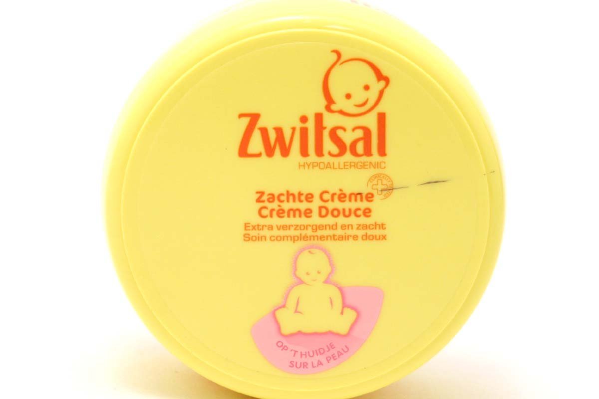 Zwitsal Baby Cream (Zachte Creme Douce) - Gentle Moisturizing Cream for Sensitive Baby Skin, 200ml - görsel 1