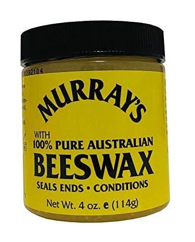 Murray's 100% Pure Beeswax 4 oz - Natural Hair Styling & Grooming Wax