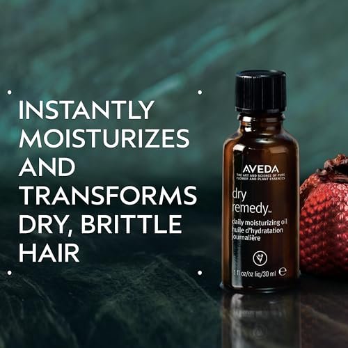 Aveda Dry Remedy Daily Moisturizing Oil - Instantly Moisturizes Dry, Brittle Hair - 90% Naturally Derived with Organic Buriti Oil - Silicone Free, 1 Fl Oz Avelisse