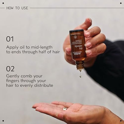 Aveda Dry Remedy Daily Moisturizing Oil - Instantly Moisturizes Dry, Brittle Hair - 90% Naturally Derived with Organic Buriti Oil - Silicone Free, 1 Fl Oz Avelisse
