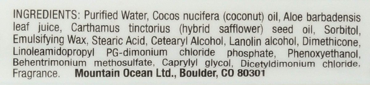 Mountain Ocean Coconut Skin Trip Moisturizer – 8 fl oz | Natural Hydration for Dry Skin & Eczema - görsel 6