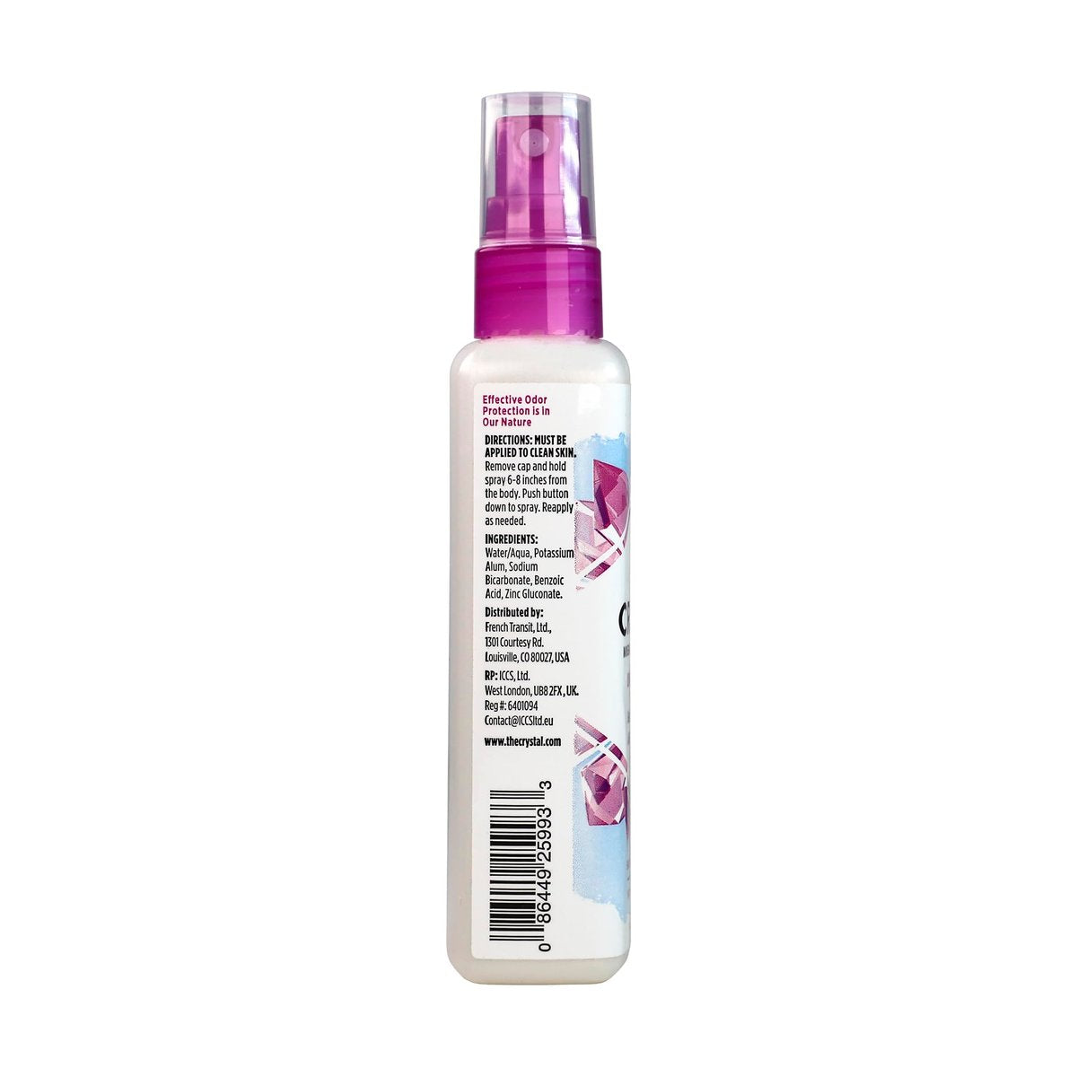 Crystal Body Deodorant Spray - 4 fl oz (Pack of 2) - Natural Mineral Deodorant for Sensitive Skin, Aluminum-Free, Long-Lasting Odor Protection - görsel 9