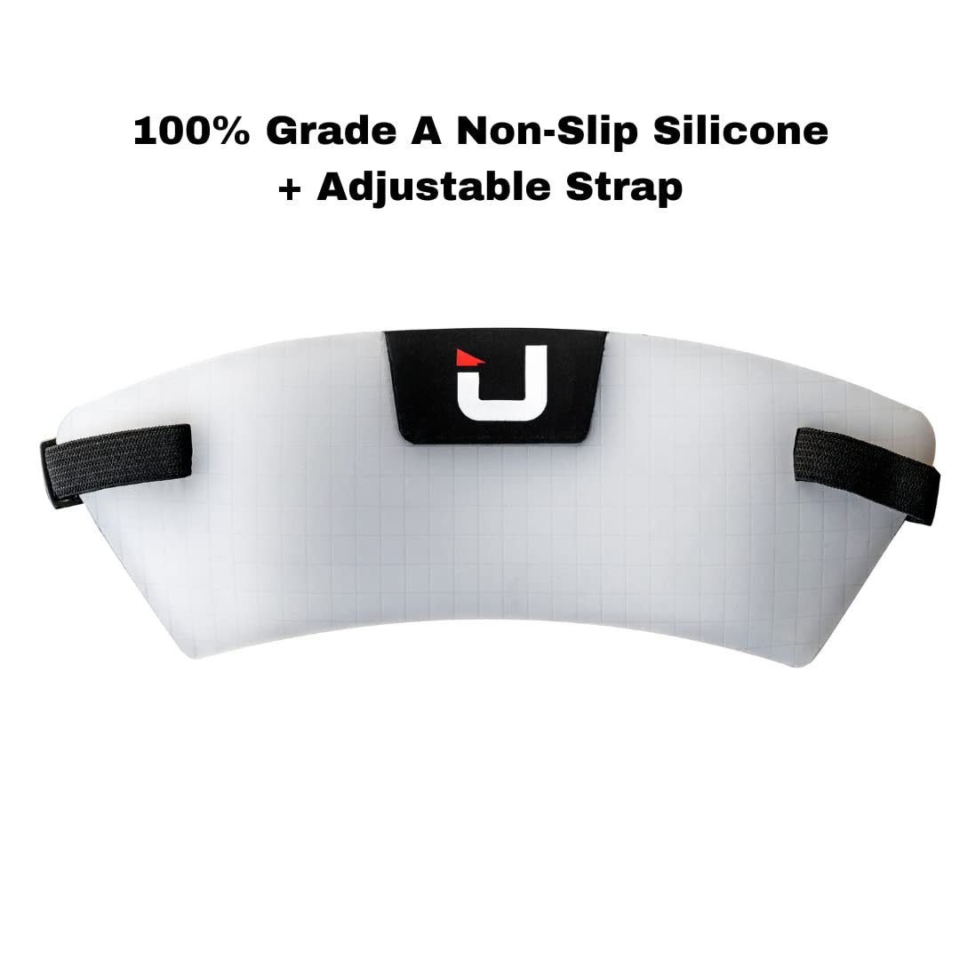 EdgUp 2.0 Professional Barber Neckline Shaving Template | Fade & Lineup Hair Cutting Guide | DIY Haircut Stencil Tool | Hands-Free Neck Trimmer Guide | Flexible Silicone for Men's Grooming Avelisse