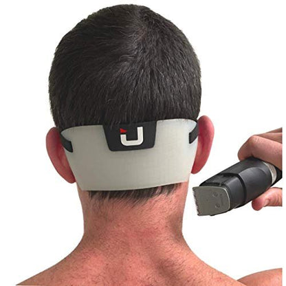 EdgUp 2.0 Professional Barber Neckline Shaving Template | Fade & Lineup Hair Cutting Guide | DIY Haircut Stencil Tool | Hands-Free Neck Trimmer Guide | Flexible Silicone for Men's Grooming Avelisse