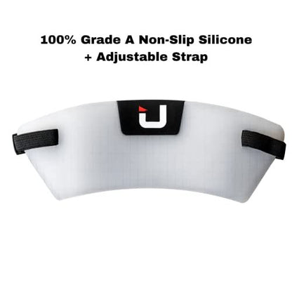 EdgUp 2.0 Professional Barber Neckline Shaving Template | Fade & Lineup Hair Cutting Guide | DIY Haircut Stencil Tool | Hands-Free Neck Trimmer Guide | Flexible Silicone for Men's Grooming Avelisse