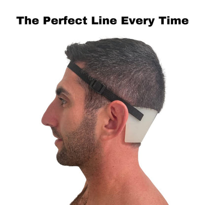 EdgUp 2.0 Professional Barber Neckline Shaving Template | Fade & Lineup Hair Cutting Guide | DIY Haircut Stencil Tool | Hands-Free Neck Trimmer Guide | Flexible Silicone for Men's Grooming Avelisse