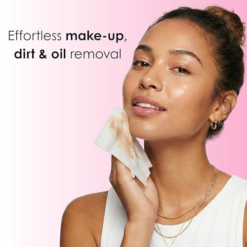 Global Beauty Care Collagen Makeup Remover Wipes - Gentle Daily Facial Cleansing Wipes for Sensitive Skin, Hydrating, Firming & Renewing, Travel-Friendly, 60 Count - görsel 3