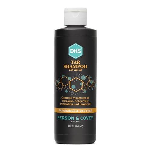 Person & Covey DHS Tar Shampoo – 8 oz | Effective Dandruff & Scalp Relief Avelisse