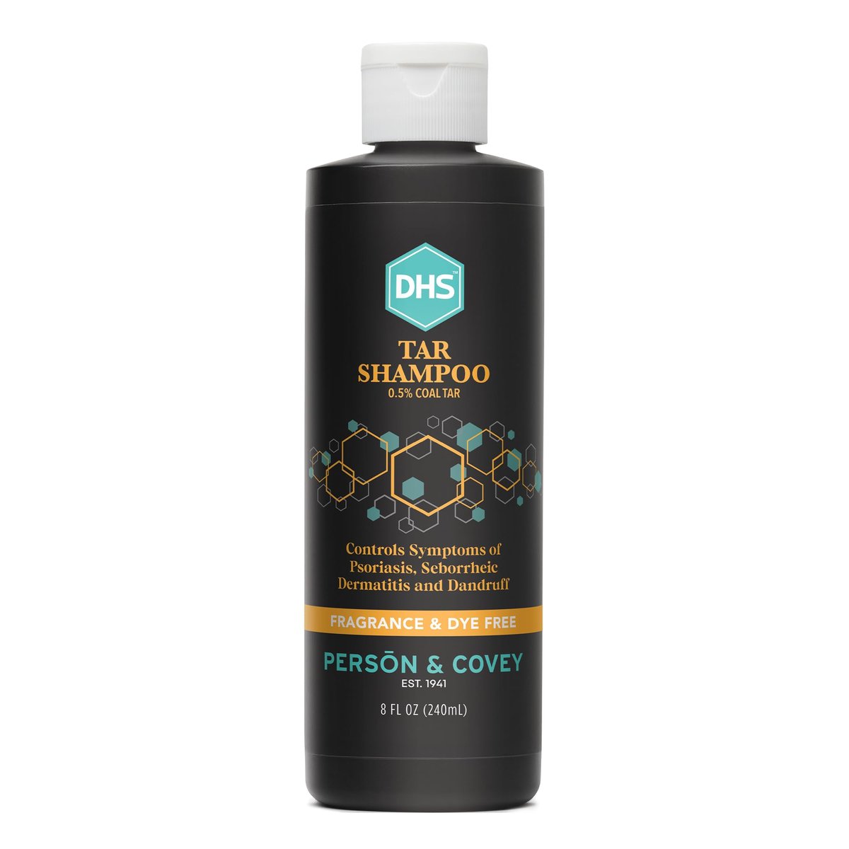 Person & Covey DHS Tar Shampoo – 8 oz | Effective Dandruff & Scalp Relief Avelisse