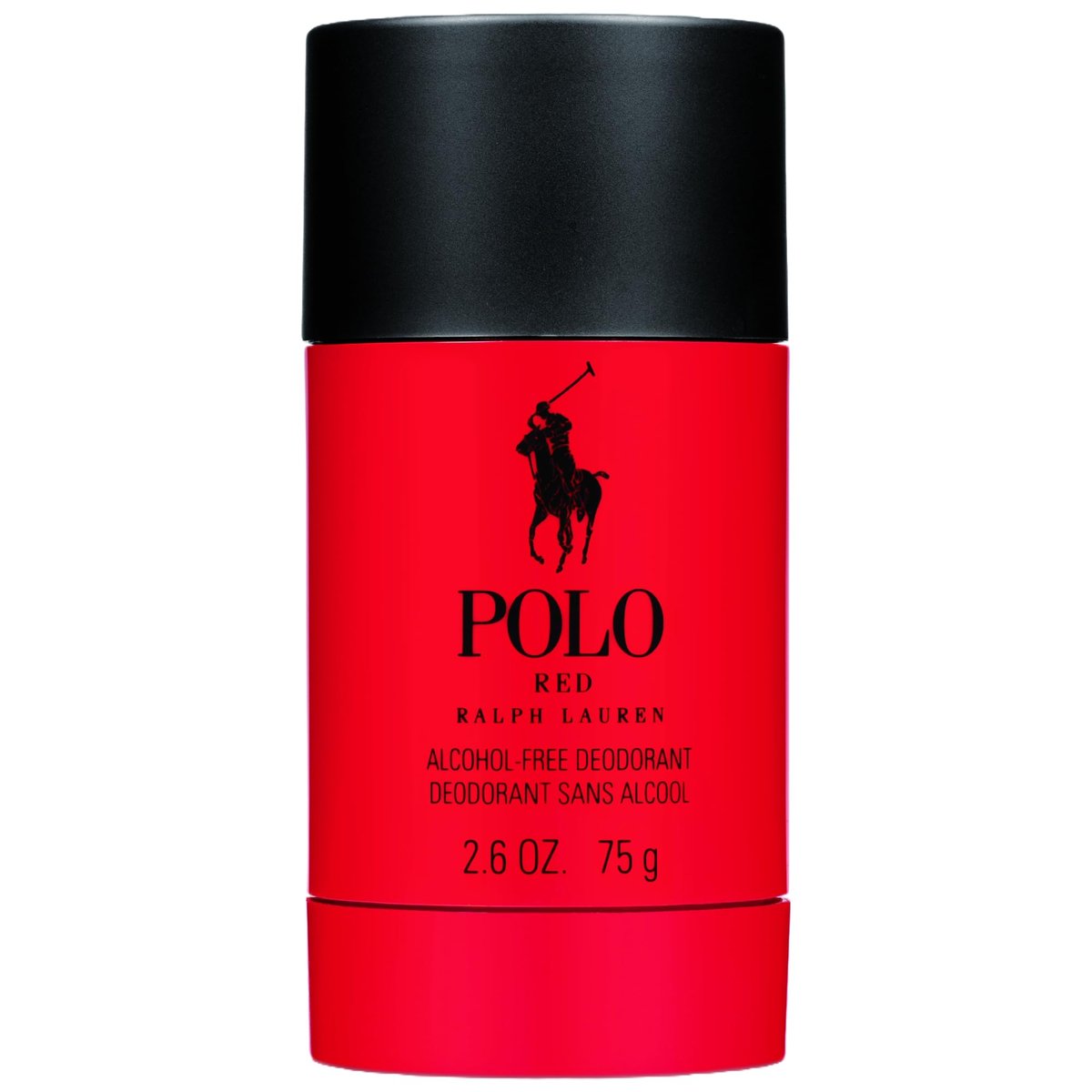 Ralph Lauren Polo Red Men's Deodorant - Woody & Spicy Long-Lasting Alcohol-Free 2.6 oz Avelisse