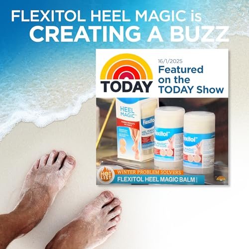 Flexitol Heel Magic Stick - Urea-Based Cracked Heel Cream & Foot Balm with Shea Butter & Vitamin E, 2.5 oz - görsel 13