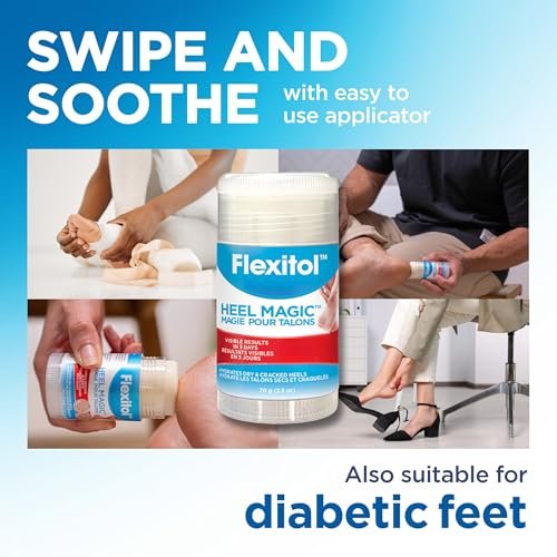 Flexitol Heel Magic Stick - Urea-Based Cracked Heel Cream & Foot Balm with Shea Butter & Vitamin E, 2.5 oz - görsel 7