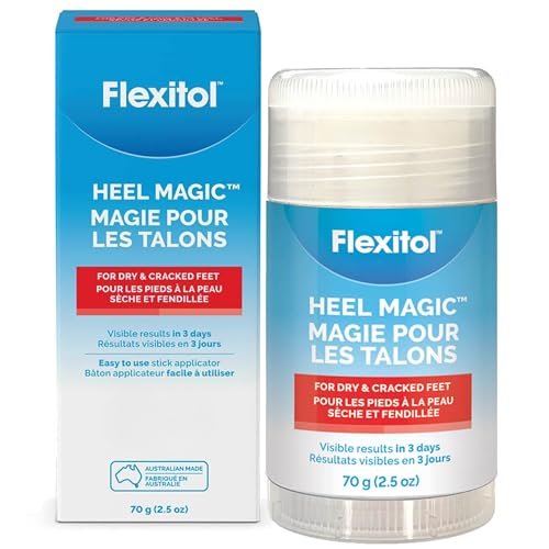 Flexitol Heel Magic Stick - Urea-Based Cracked Heel Cream & Foot Balm with Shea Butter & Vitamin E, 2.5 oz - görsel 1