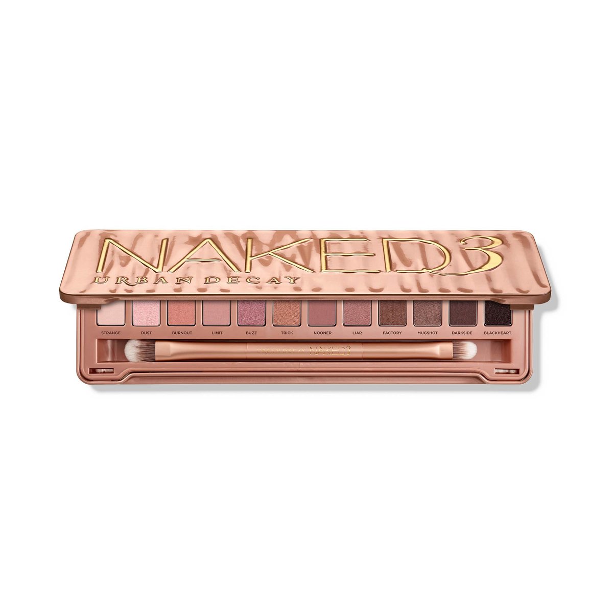 URBAN DECAY Naked 3 Eyeshadow Palette - Soft Pink Neutral 12-Shade Palette with Matte, Pearl, Metallic & Shimmer Finishes, Vegan & Cruelty-Free Avelisse