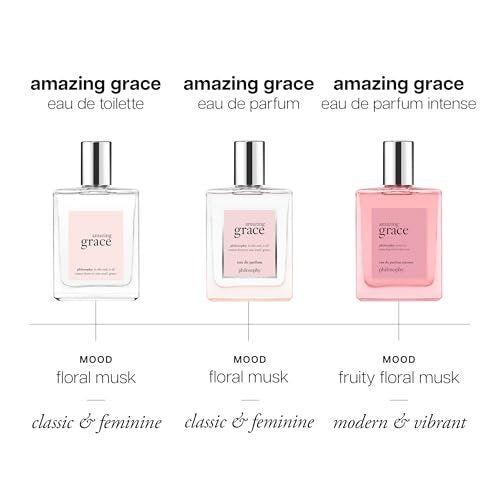 philosophy amazing grace eau de parfum - Clean & Floral Women's Perfume with Bergamot, Lily of the Valley & Musk - Long Lasting Fragrance - 2 fl oz Avelisse