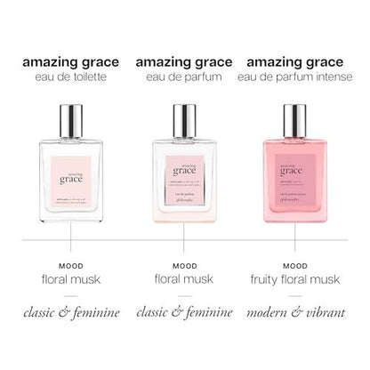 philosophy amazing grace eau de parfum - Clean & Floral Women's Perfume with Bergamot, Lily of the Valley & Musk - Long Lasting Fragrance - 2 fl oz Avelisse