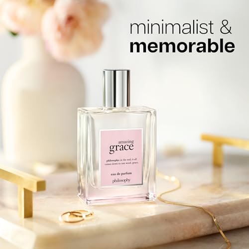 philosophy amazing grace eau de parfum - Clean & Floral Women's Perfume with Bergamot, Lily of the Valley & Musk - Long Lasting Fragrance - 2 fl oz Avelisse