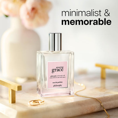 philosophy amazing grace eau de parfum - Clean & Floral Women's Perfume with Bergamot, Lily of the Valley & Musk - Long Lasting Fragrance - 2 fl oz Avelisse