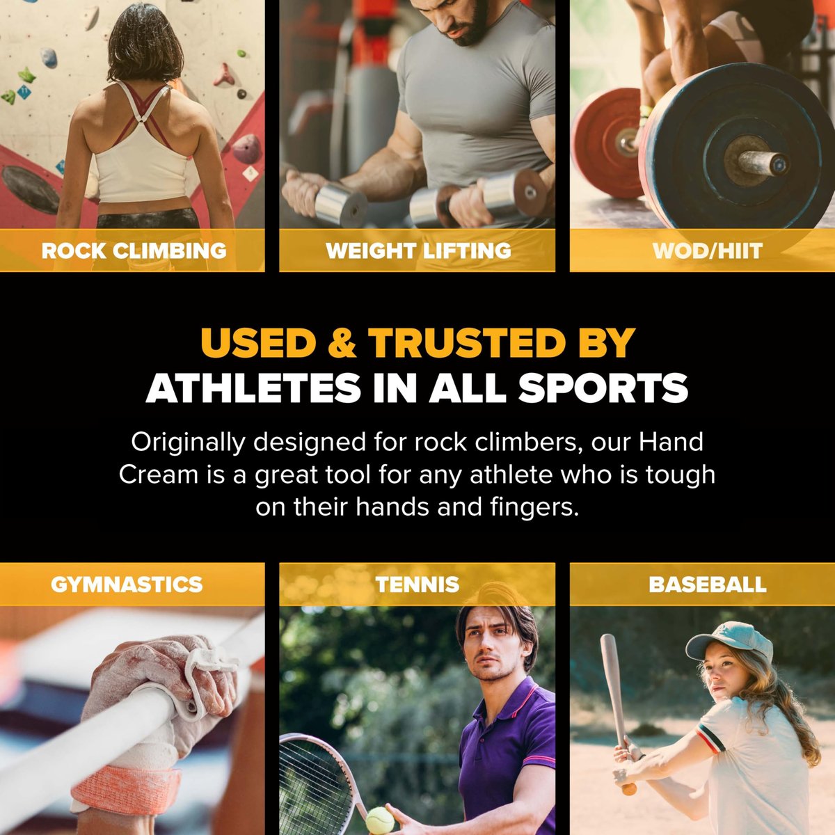 Climbskin Hand Cream – Dry & Active Hand Repair, Fast Absorbing, Non-Greasy, 1 oz for Climbing, Weightlifting, Gymnastics Avelisse