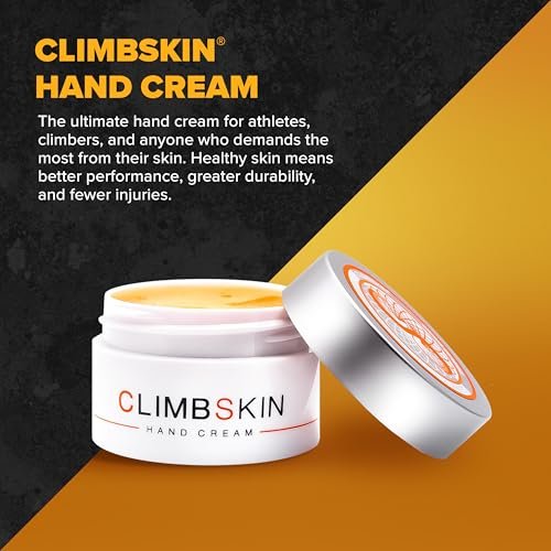 Climbskin Hand Cream – Dry & Active Hand Repair, Fast Absorbing, Non-Greasy, 1 oz for Climbing, Weightlifting, Gymnastics Avelisse