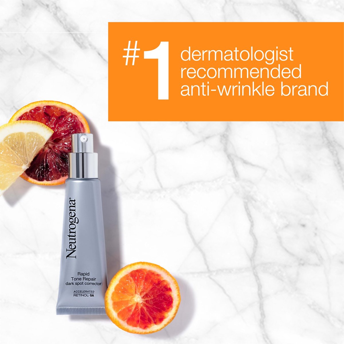 Neutrogena Rapid Tone Repair Retinol + Vitamin C Dark Spot Corrector Face Serum - Daily Anti-Wrinkle & Brightening Serum, 1 oz Avelisse