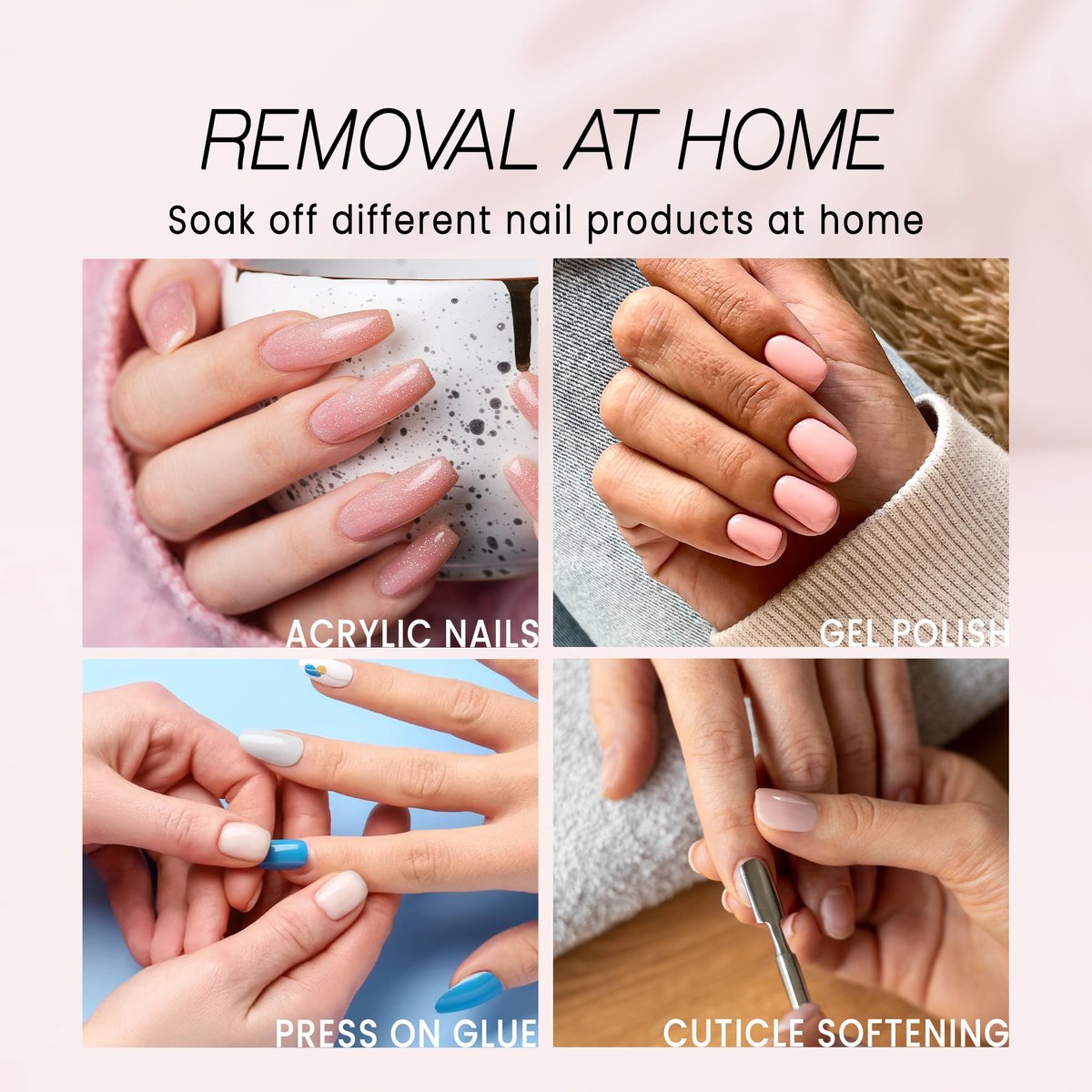 MosBug Acetone Resistant Soak Off Warm Water Bowl for Manicure & Nail Spa Treatment - görsel 13