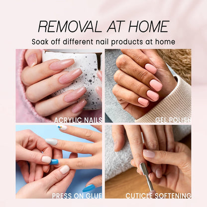 MosBug Acetone Resistant Soak Off Warm Water Bowl for Manicure & Nail Spa Treatment