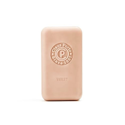 Claus Porto Fox Trot Violet Soap - Handcrafted Aromatic Floral Bar for Men & Women (150g | 5.3 oz)