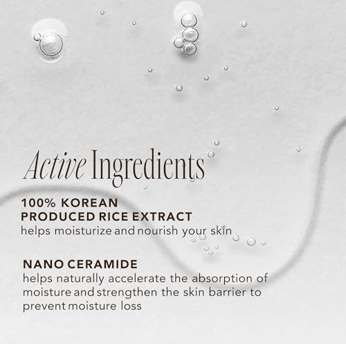 THE FACE SHOP Rice Ceramide Moisturizing Toner – Hydrating Korean Toner with Rice Water for Dry Skin, Strengthens Skin Barrier, 5.0 fl. oz. - görsel 6