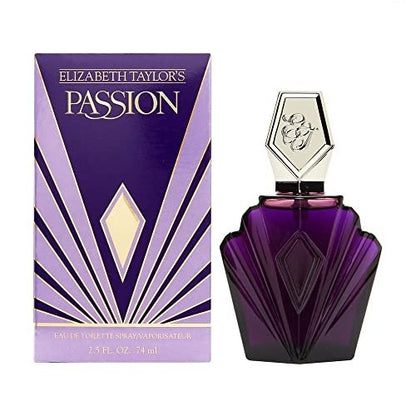 Elizabeth Taylor PASSION Eau de Toilette Spray 2.5 oz - Classic Floral Fragrance for Women