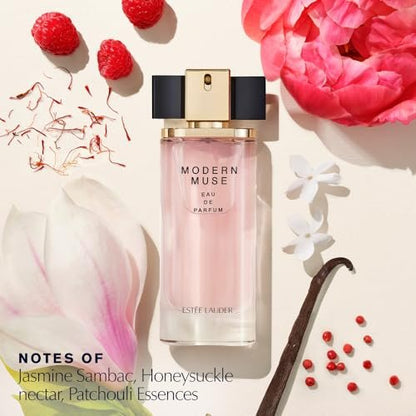 Estée Lauder Modern Muse Eau de Parfum – Elegant Women's Fragrance with Mandarin, Honeysuckle & Vanilla, 1.7 Fl Oz Avelisse