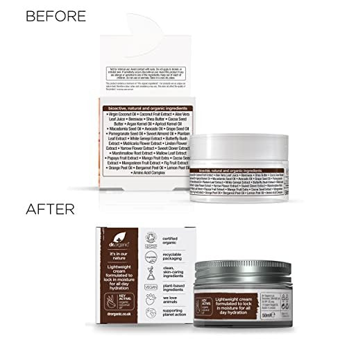 Organic Doctor Virgin Coconut Oil Day Cream - 1.7 oz Natural Moisturizer - görsel 16