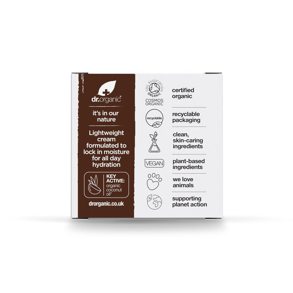 Organic Doctor Virgin Coconut Oil Day Cream - 1.7 oz Natural Moisturizer - görsel 11