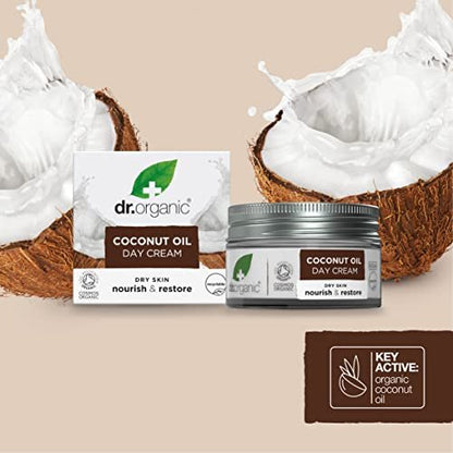 Organic Doctor Virgin Coconut Oil Day Cream - 1.7 oz Natural Moisturizer