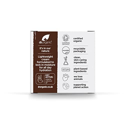 Organic Doctor Virgin Coconut Oil Day Cream - 1.7 oz Natural Moisturizer - görsel 12
