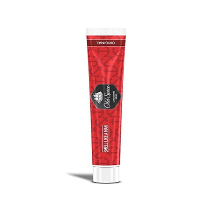 Original Old Spice Lather Shaving Cream Tube - 2.45 oz (70g) - Classic Smooth Shave