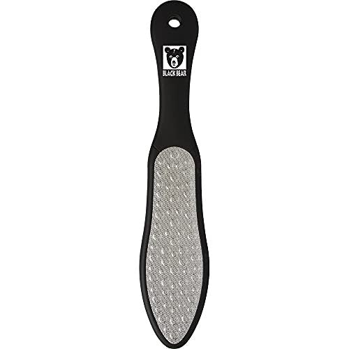 ForPro Black Bear Stainless Steel Pedicure File - Double-Sided Callus Remover for Heels and Feet, 10.5 Inches - görsel 2