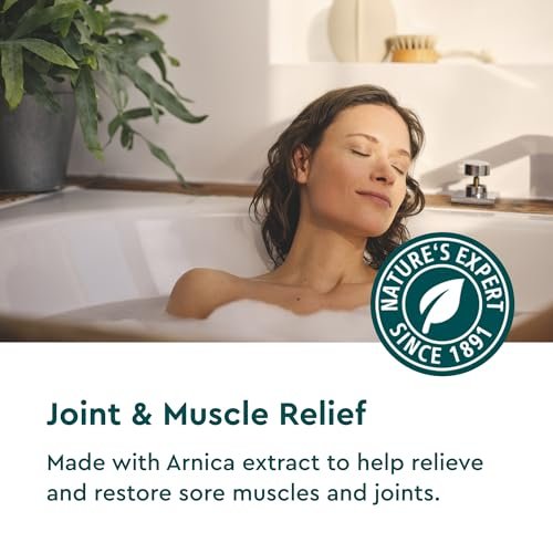 Kneipp Joint & Muscle Arnica Bath Oil – Soothe Achy Joints & Post-Workout Muscles – Vegan, 3.38 fl oz (10 Baths) Avelisse