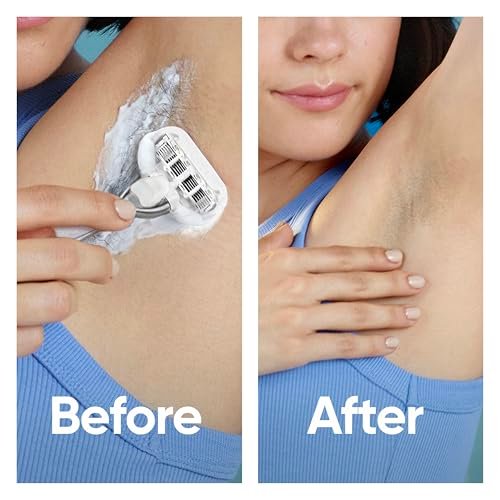 Gillette Venus Deluxe Smooth Sensitive Women's Razor Blade Refills, 4 Count - görsel 11