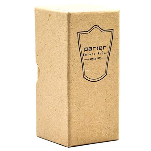 Parker 100% Black Badger Bristle Shaving Brush with Ivory Marbled Handle - Brush Stand Included Avelisse