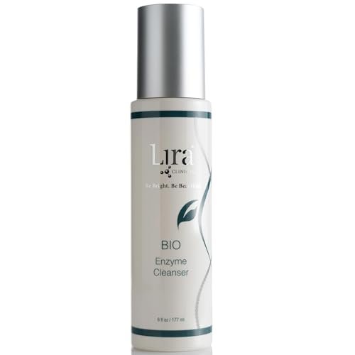 Lira Clinical BIO Enzyme Cleanser for Sensitive Skin - Papaya Enzyme Gel Face Wash - Hydrophilic Exfoliating Facial Cleanser - Deep Cleansing Skincare with Hydrating Care - 6 Oz Avelisse