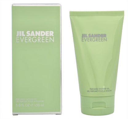 Jil Sander Evergreen Perfumed Shower Gel 150ml - Refreshing Body Wash for Men and Women