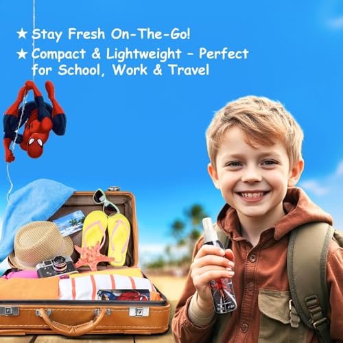 Marvel Spider-Man Cool Cologne for Kids, 6.8 Fl Oz Avelisse