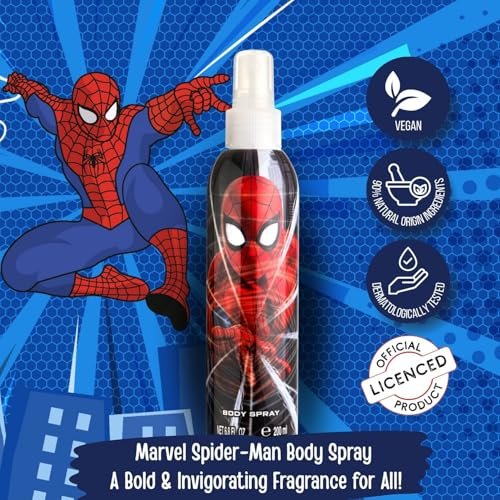 Marvel Spider-Man Cool Cologne for Kids, 6.8 Fl Oz Avelisse